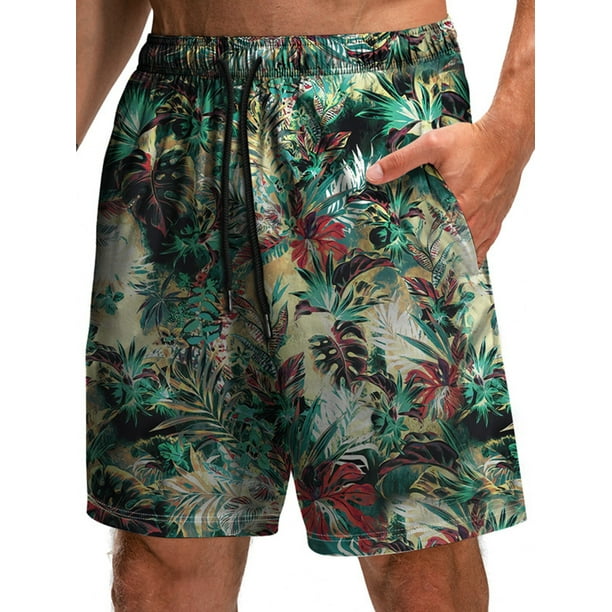 Mens 3D Printed Swim Trunks Coral Reef Tropical Fish Summer Beach Shorts with Elastic Waist Drawstring Mens 3D Printed Swim Trunks Coral Reef Tropical Fish Summer Beach Shorts with Elastic Waist Drawstring
